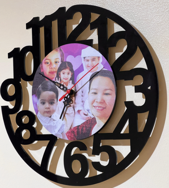 Customized Acrylic Clock