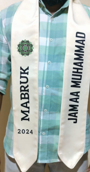 Shoulder Shawl with Printing