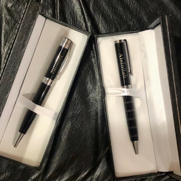 High Quality Metal Pens with Lazer Engraving and Box