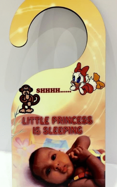 Door Hanger with Printing