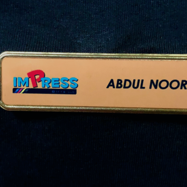 Magnetic Name Badge with Printing