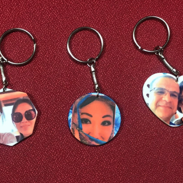 Acrylic Keychain with Both sides Image Printing