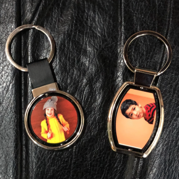 Stainless Steel Keyring with Both sides Printing