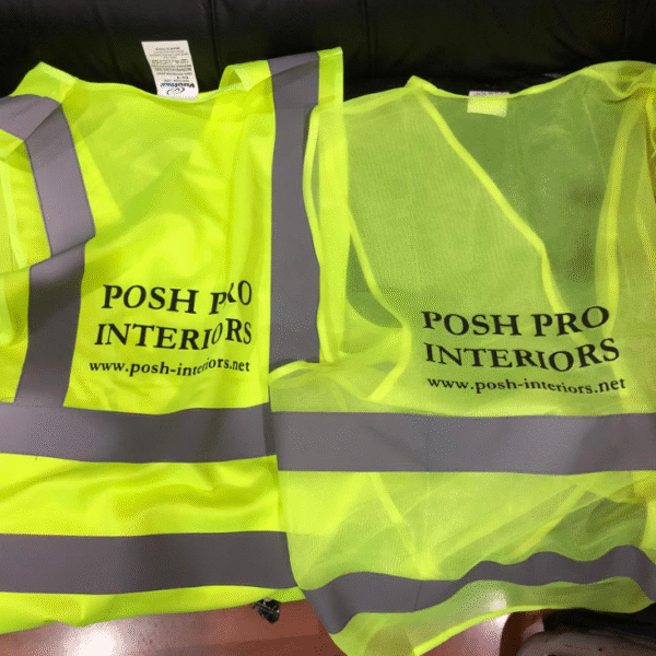 Safety Jacket with Printing