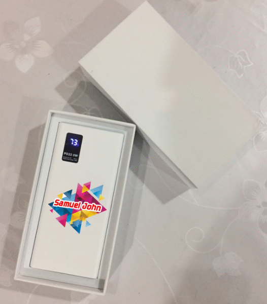 20000 MAH powerbank with Printing