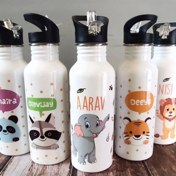 500 ML zipper waterbottle with Printing