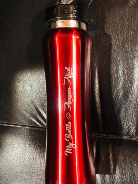 750 ML water Bottle with Engraving