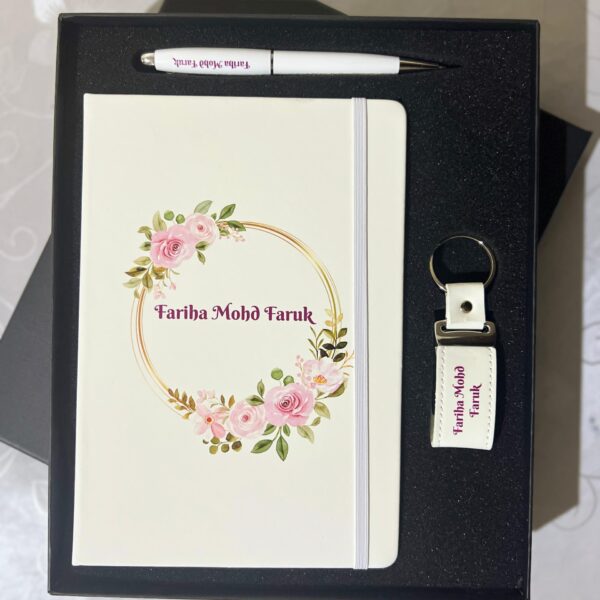 Giftset - Notbook USB Keychain & Pen