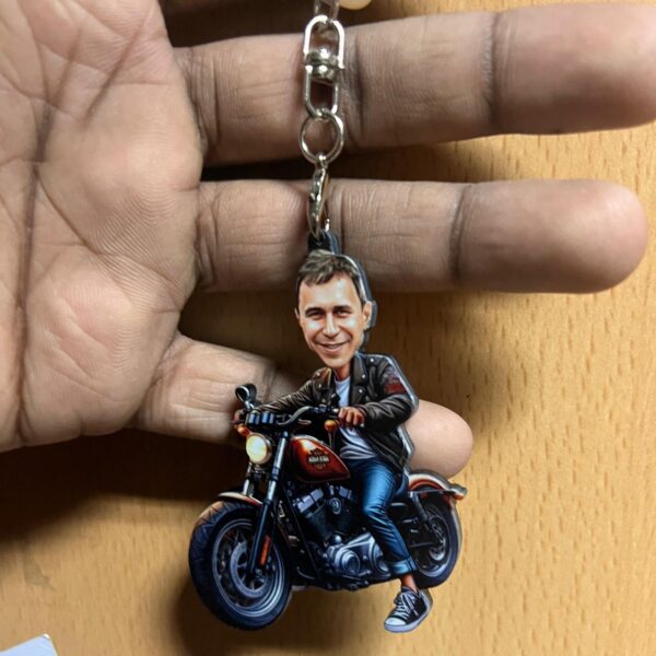 Caricature Keychain