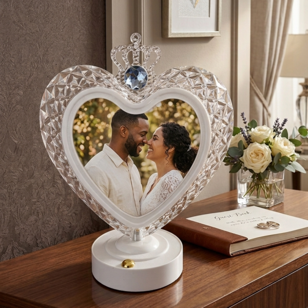LED Photo Frame Heart Shape