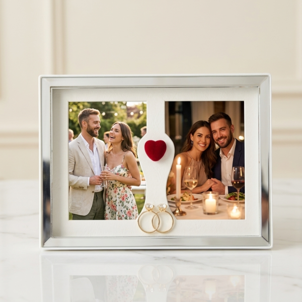 LED Photo Frame Dual Photo